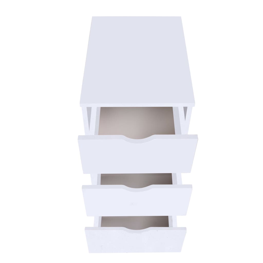 Drawer Unit | White | Engineered Wood | Small | Drawer Unit | Rectangular