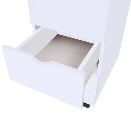 Drawer Unit | White | Engineered Wood | Small | Drawer Unit | Rectangular