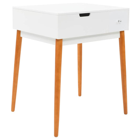 245752 vidaXL Dressing Table with Mirror MDF 60x50x86 cm