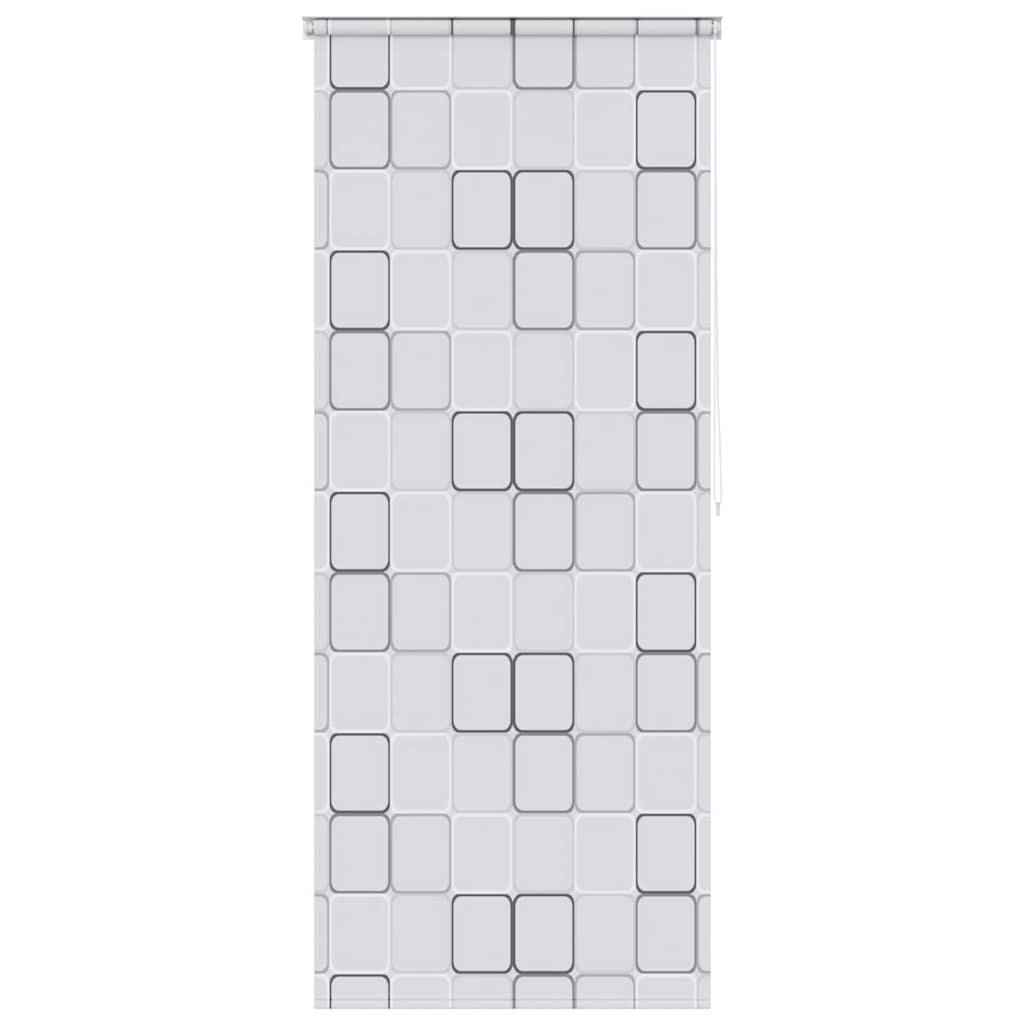 Shower Roller Blind 80x240 cm Square