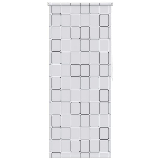 Shower Roller Blind 80x240 cm Square