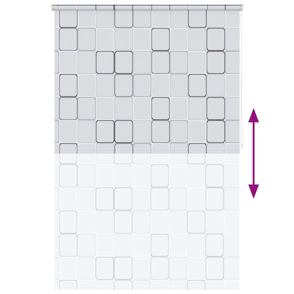 Shower Roller Blind 160x240 cm Square