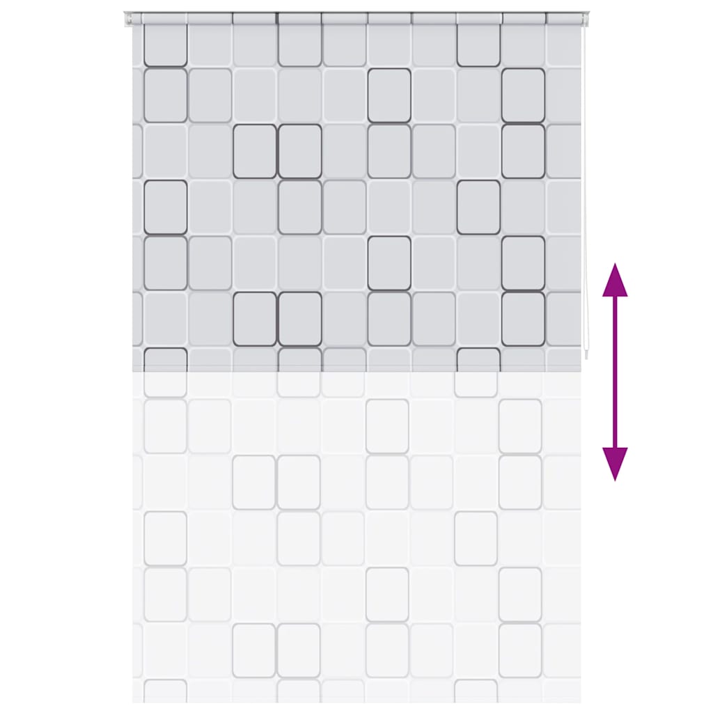 Shower Roller Blind 160x240 cm Square