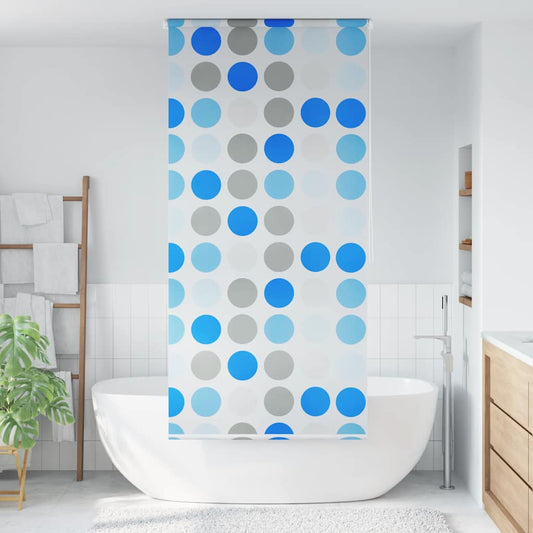 Shower Roller Blind 80x240 cm Circle