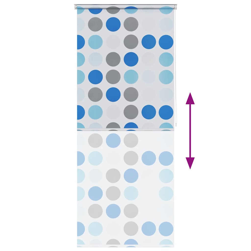 Shower Roller Blind 100x240 cm Circle