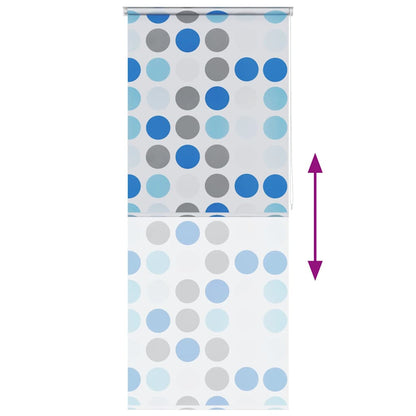 Shower Roller Blind 100x240 cm Circle