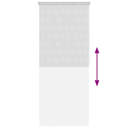 Shower Roller Blind 100x240 cm Sea Star