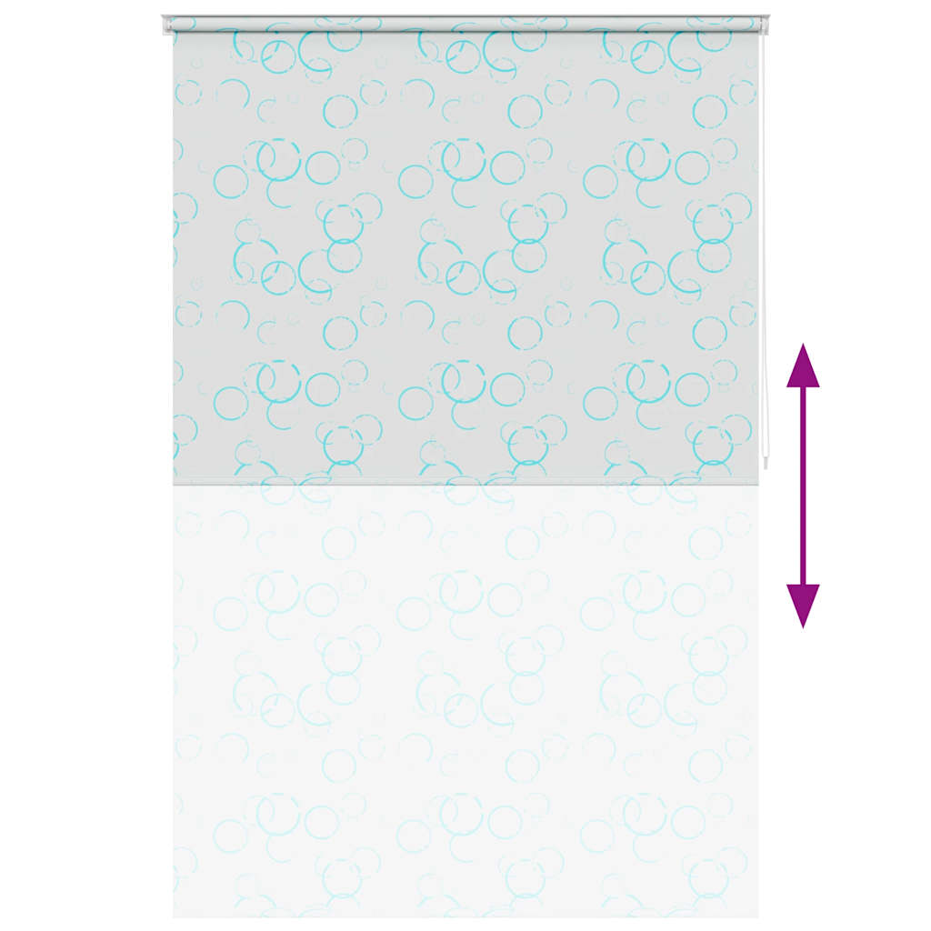 Shower Roller Blind 140x240 cm Bubble