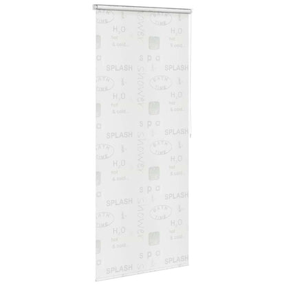 Shower Roller Blind 80x240 cm Splash
