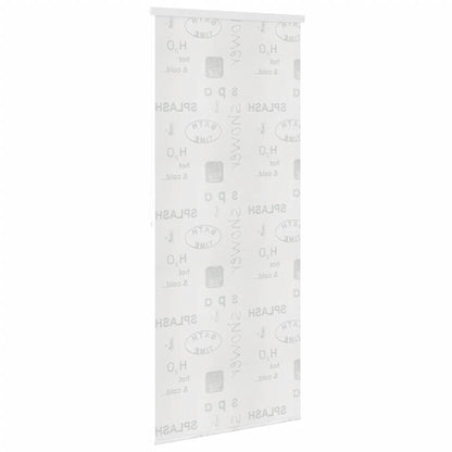 Shower Roller Blind 80x240 cm Splash