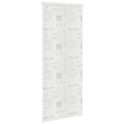 Shower Roller Blind 120x240 cm Splash