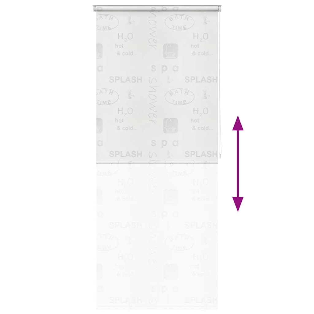 Shower Roller Blind 120x240 cm Splash