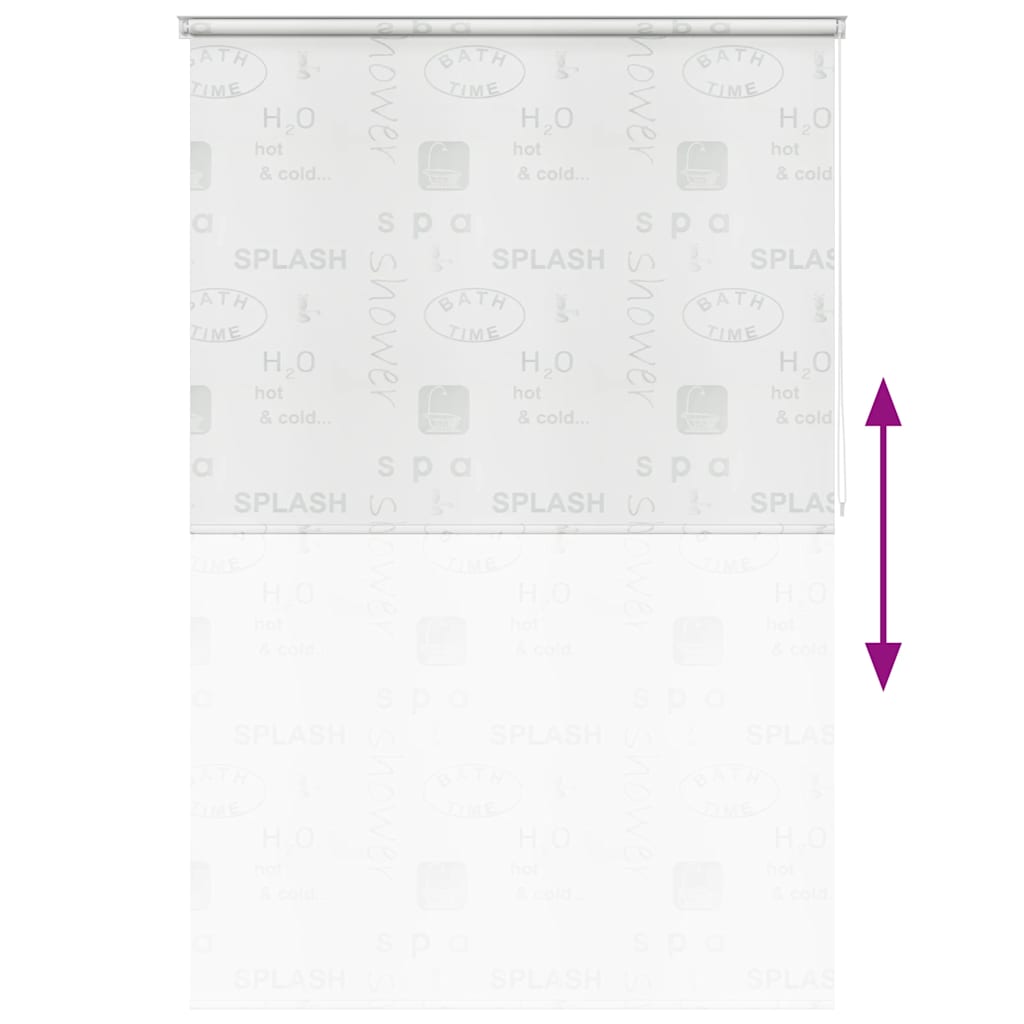 Shower Roller Blind 140x240 cm Splash