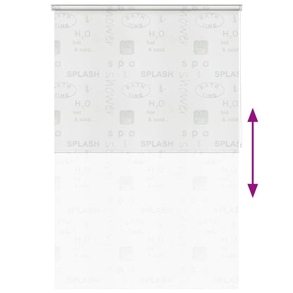 Shower Roller Blind 140x240 cm Splash