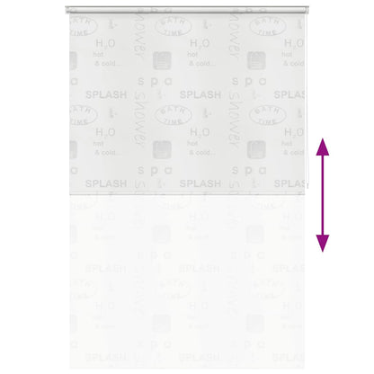 Shower Roller Blind 160x240 cm Splash