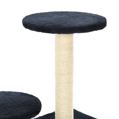 Cat Tree with Sisal Scratching Posts 60 cm Dark Blue