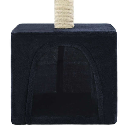 Cat Tree with Sisal Scratching Post 55 cm Dark Blue