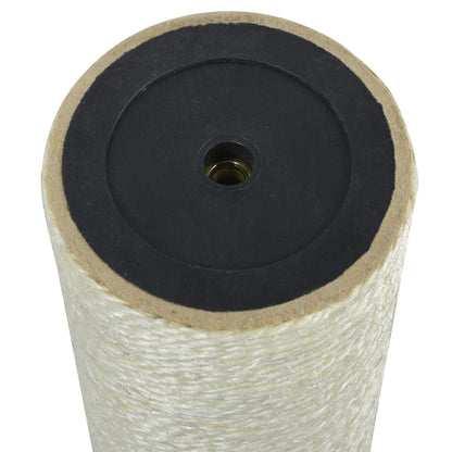 Cat Scratching Post 8x35 cm 8 mm Beige