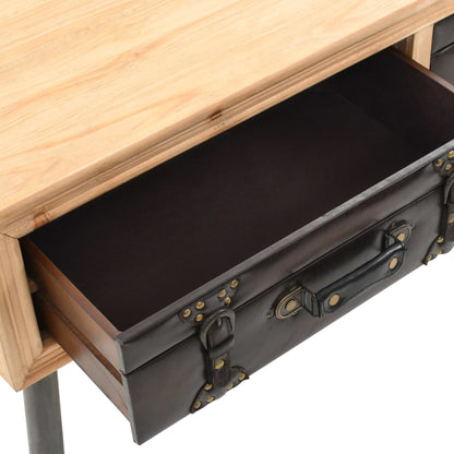 245777 vidaXL Coffee Table Solid Fir Wood 115x55x50 cm