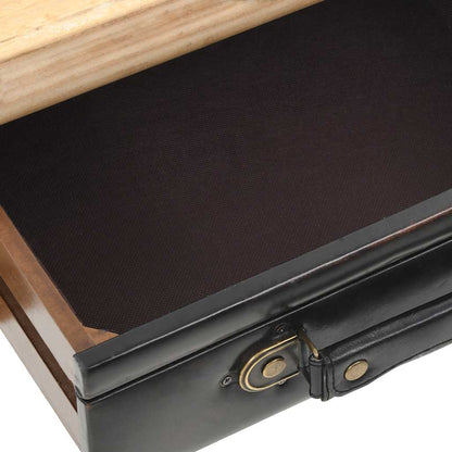 245778 vidaXL Drawer Cabinet Solid Fir Wood 80x36x75 cm