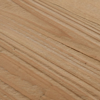 Drawer Cabinet | Natural wood with black details
