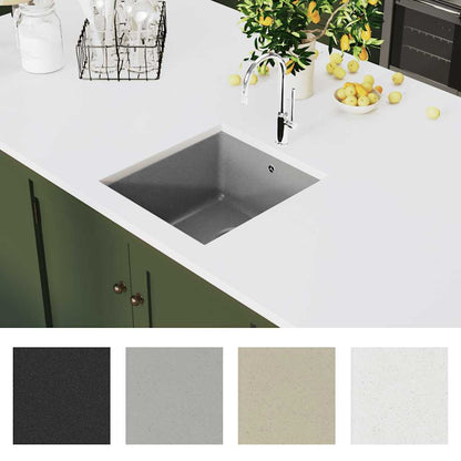 Granite Kitchen Sink Single Basin Grey