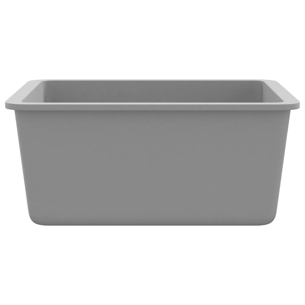 Granite Kitchen Sink Single Basin Grey