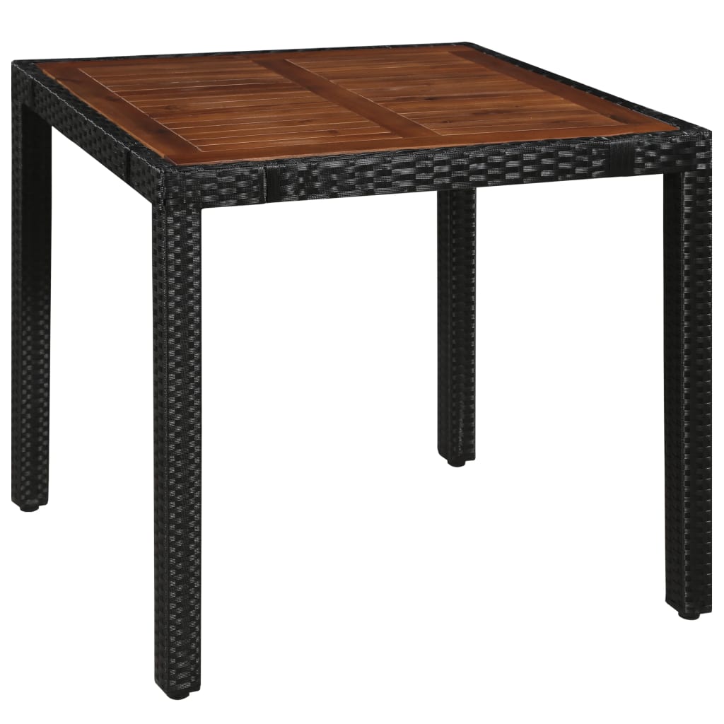 Dining Set | Black and Brown