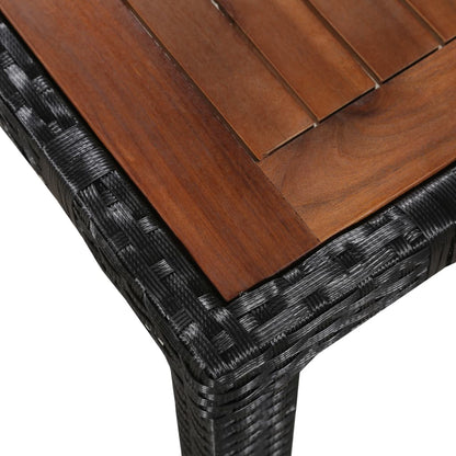 Dining Set | Black and Brown