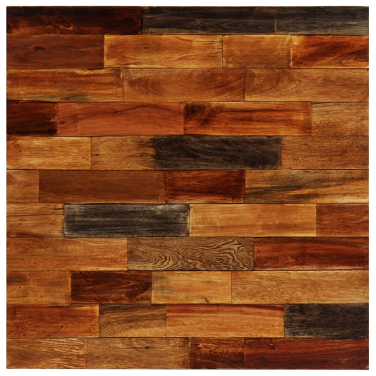 246288 vidaXL Bar Table Solid Reclaimed Wood 70x70x106 cm