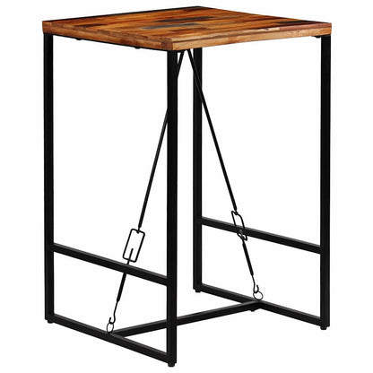 246288 vidaXL Bar Table Solid Reclaimed Wood 70x70x106 cm