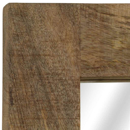 246303 vidaXL Mirror Solid Mango Wood 50x110 cm