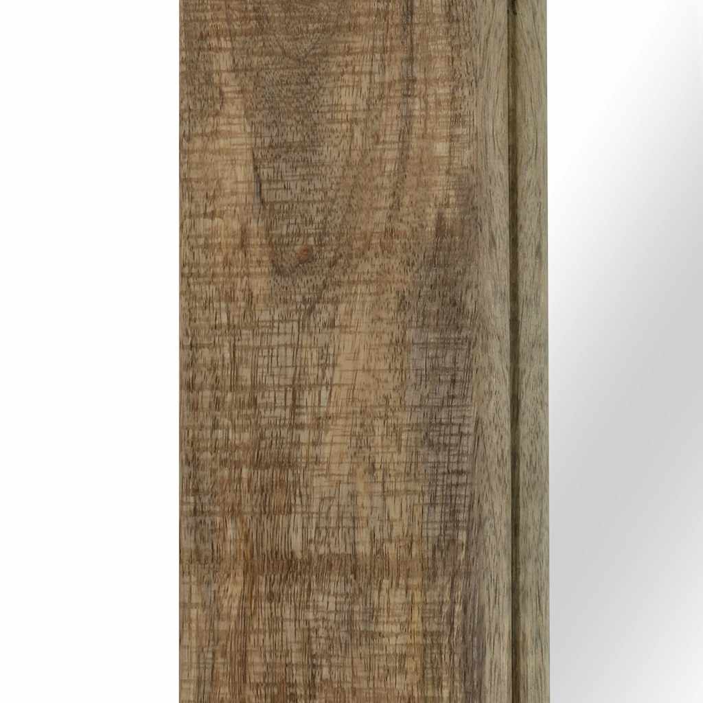 246303 vidaXL Mirror Solid Mango Wood 50x110 cm