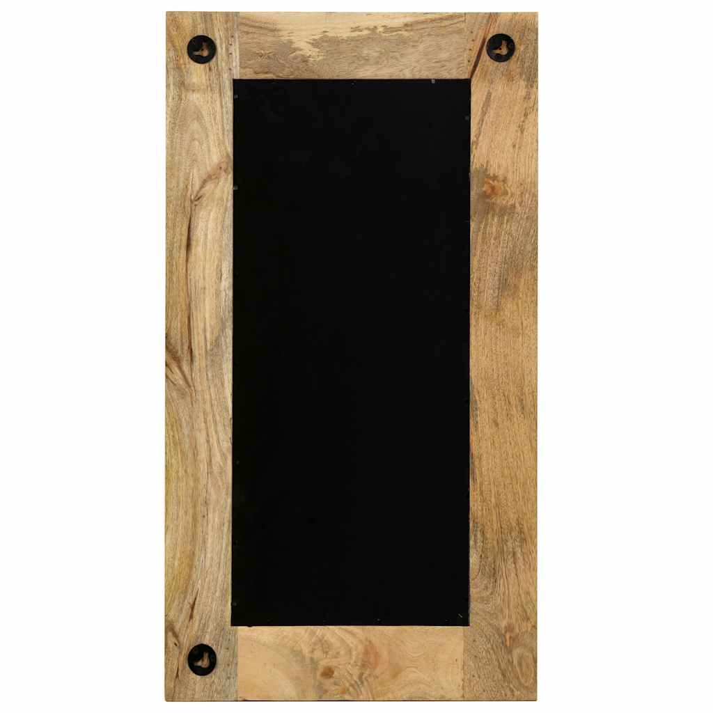 246303 vidaXL Mirror Solid Mango Wood 50x110 cm