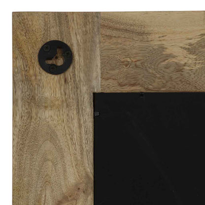 246303 vidaXL Mirror Solid Mango Wood 50x110 cm