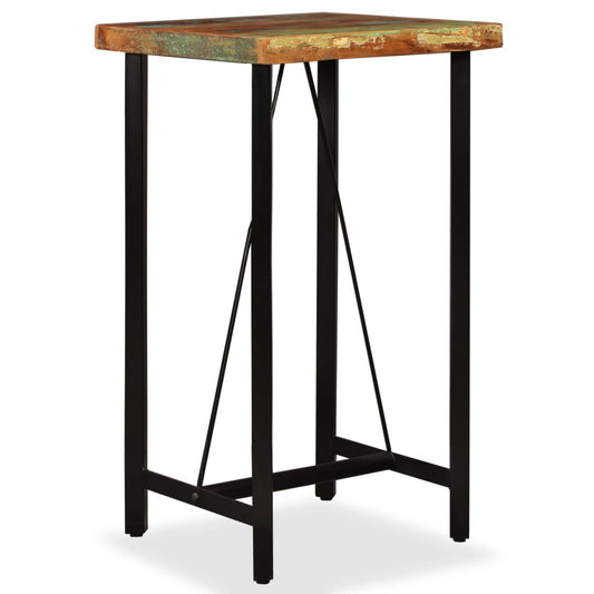 Bar Set | Varied natural wood shades from reclaimed wood