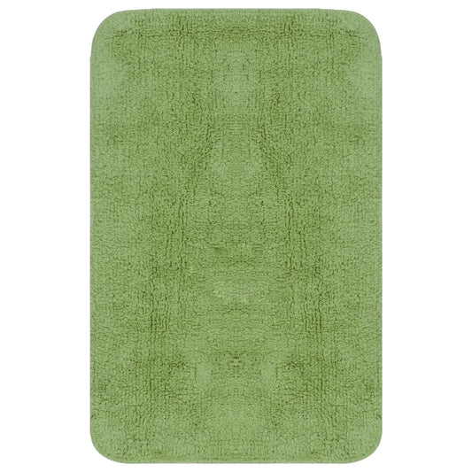 Bath Mat Set | Green | 100% cotton | Bath Mat Set | Other | Minimalist