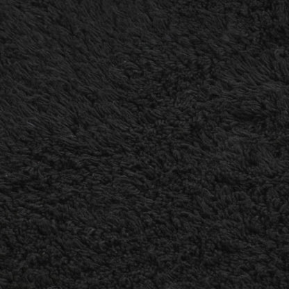 Bathroom Mat Set 2 Pieces Fabric Anthracite