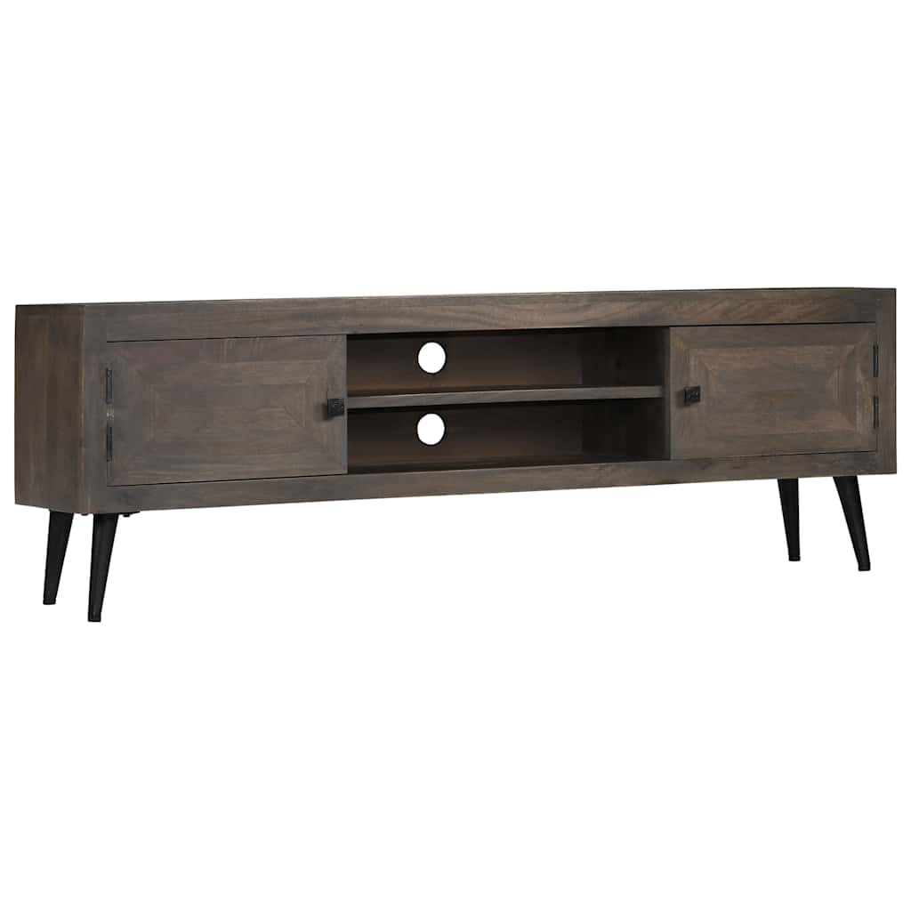 245910 vidaXL TV Cabinet Solid Mango Wood 140x30x45 cm