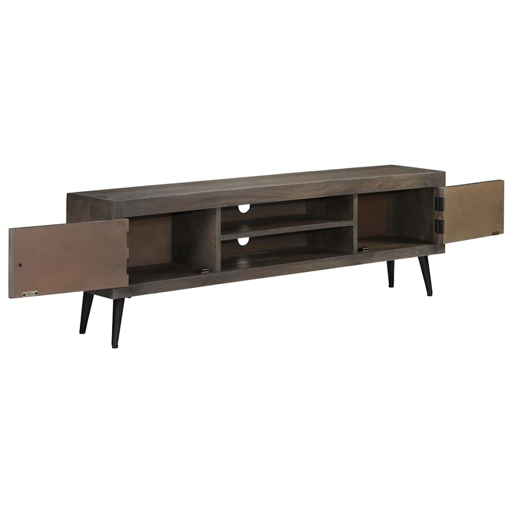 245910 vidaXL TV Cabinet Solid Mango Wood 140x30x45 cm