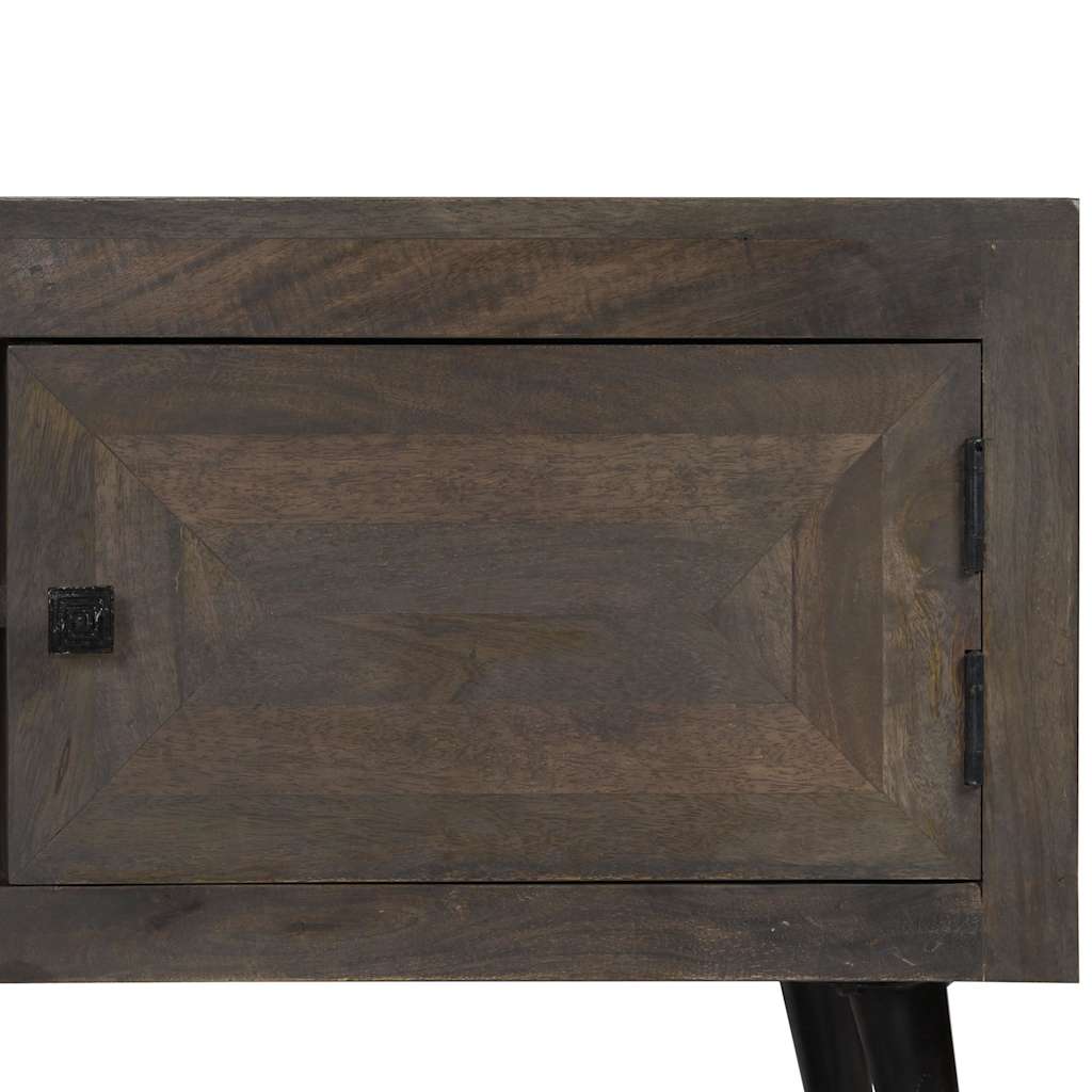 245910 vidaXL TV Cabinet Solid Mango Wood 140x30x45 cm