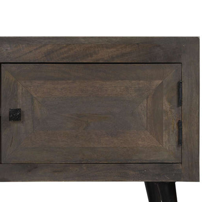 245910 vidaXL TV Cabinet Solid Mango Wood 140x30x45 cm