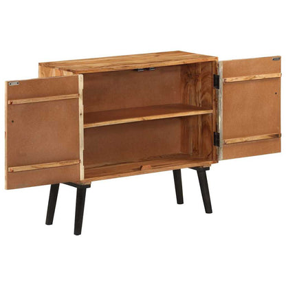 246166 vidaXL Sideboard Solid Mango Wood 85x30x75 cm