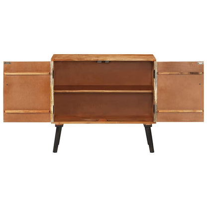 246166 vidaXL Sideboard Solid Mango Wood 85x30x75 cm