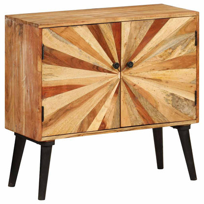 246166 vidaXL Sideboard Solid Mango Wood 85x30x75 cm