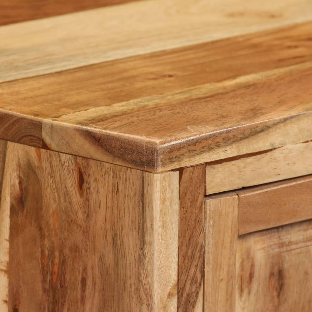 246135 vidaXL Sideboard Solid Acacia Wood 60x35x76 cm Brown
