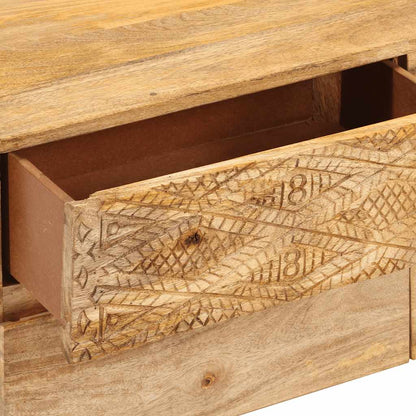 246144 vidaXL TV Cabinet Solid Mango Wood 110x30x40 cm