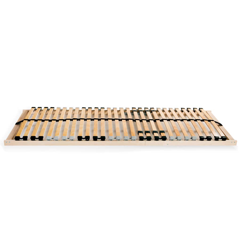 Bed Slatted Base | Natural Beechwood | Solid beechwood frame, birch slats