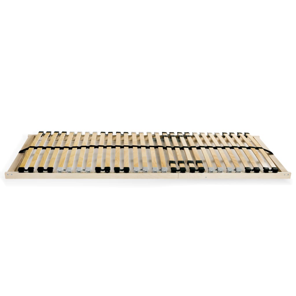 Bed Slatted Base | Natural wood | Beech wood frame, birch slats