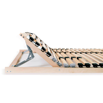Bed Slatted Base | Natural wood | Solid beechwood frame, birch slats